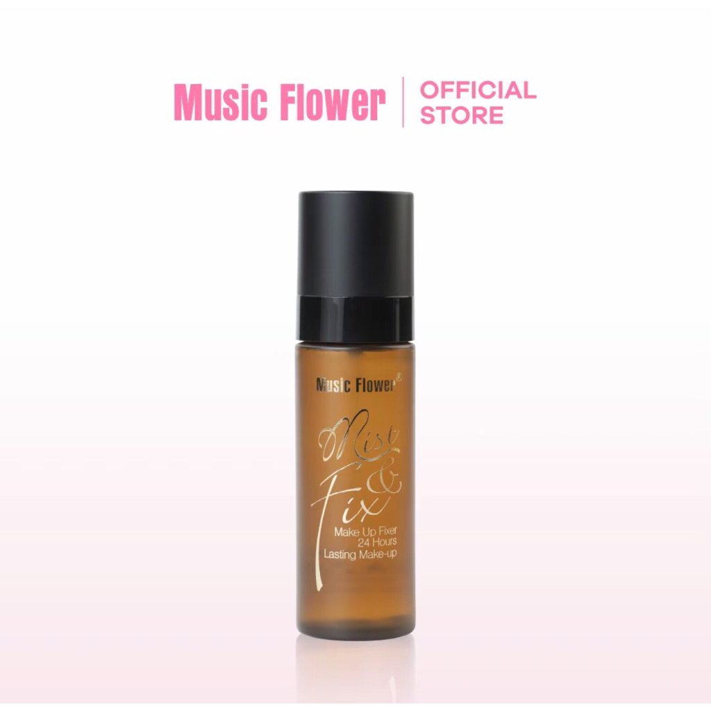 music flower fix mist เซ็ตติ้งสเปย์ ล็อคเมคอัพ ควบคุมมัน