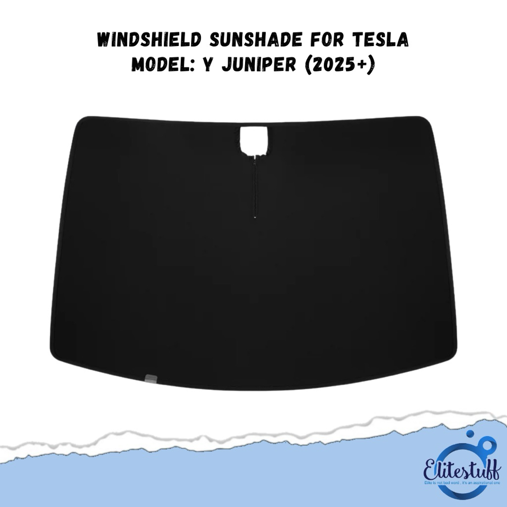Jowua Windshield Sunshade for Tesla Model: Y Juniper (2025+) - ม่านบังแดดกระจกหน้า