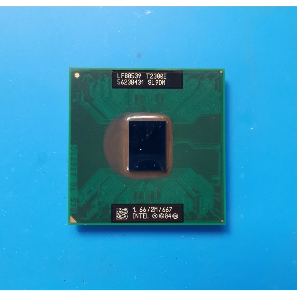 ซีพียู CPU Intel Core Duo LF80539 T2300E 1.6GHz/2M/667 Socket M/mPGA478MT
