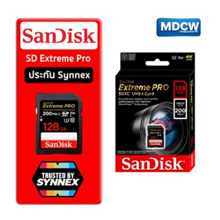 SD Card Sandisk Extreme Pro 128GB UHS-I 200MB/s SDXC V30 4K …