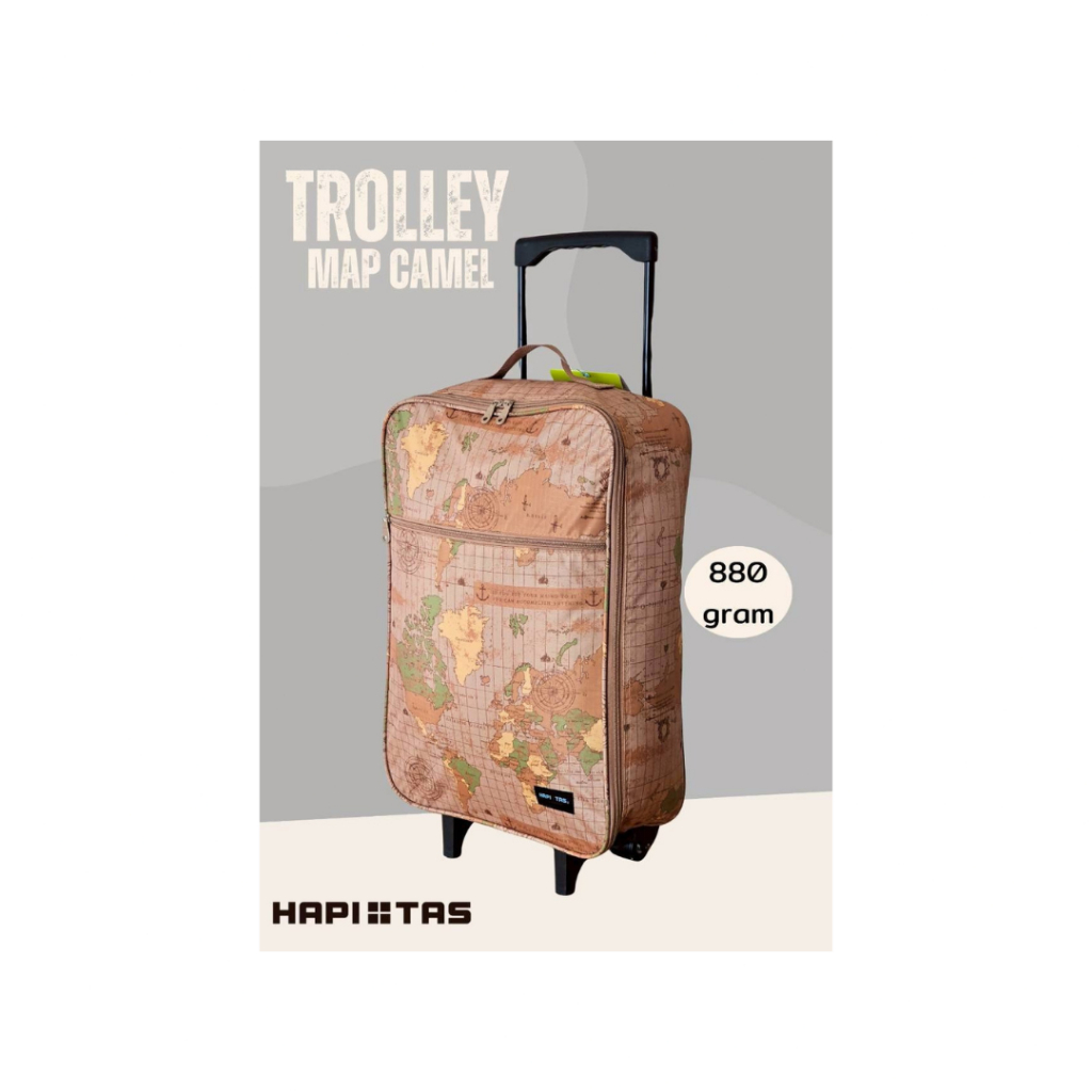 HAPITAS  กระเป๋าลาก2ล้อ กระเป๋าลากแบบผ้า 20 นิ้ว