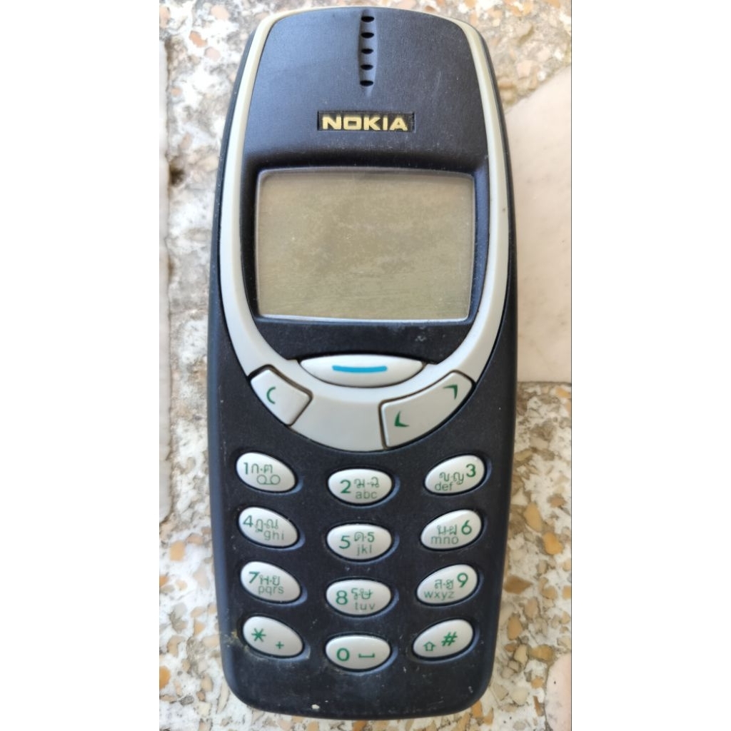 Nokia 3315 มือ2 ไม่มีแบต ไม่มีสายชาร์จ ไปหาซื้อมาใส่เองนะ