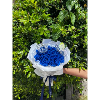 ❌รีบใช้แจ้งในแชท❌ช่อดอกกุหลาบริบบิ้น ดอกกุหลาบกริตเตอร์ 🌹 3 ดอกขึ้นไปแถมผีเสื้อ 7ดอกขึ้นไปแถมผีเสื้อ+มงกุฎ