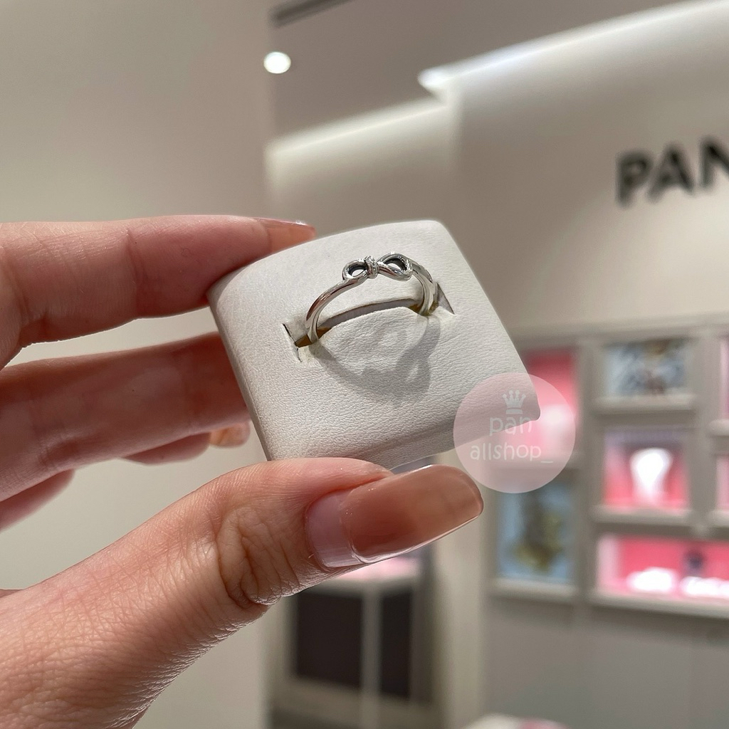 (ของแท้100%)❣️แถมกล่อง Pandora infinity ring แหวนอินฟินิตี้