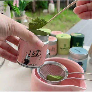 Nao Matcha Japan นาโอะมัทฉะประเทศญี่ปุ่น โทนถั่ว ของแท้ ของใหม่ 100% Permium Matcha 40กรัม NA