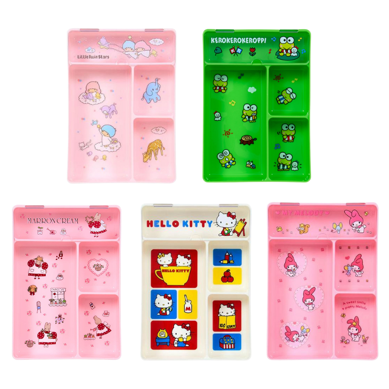 ถาดใส่เครื่องเขียนแบบมีฝาปิด Sanrio (everyday items)