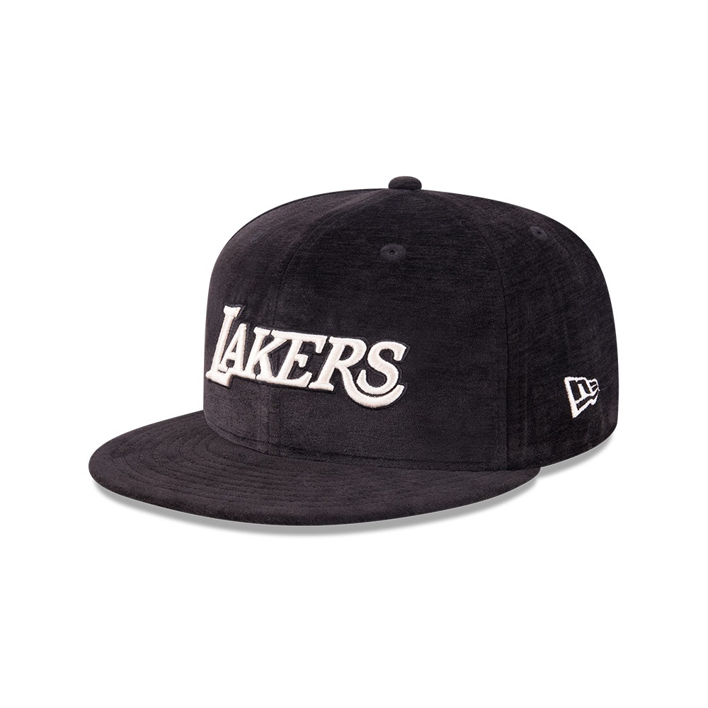 New Era หมวกรุ่น LOS ANGELES LAKERS 59FIFTY DAY BLACK 59FIFTY CAP