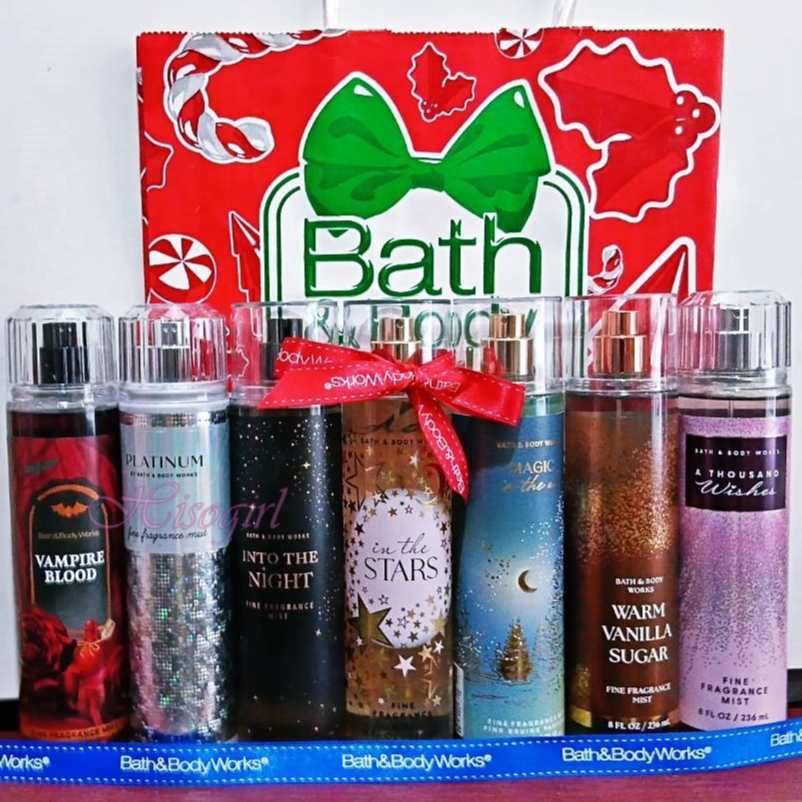 เข้าใหม่ ของแท้ 100% Bath & Body Works Fine Fragrance Mist 236 ml.