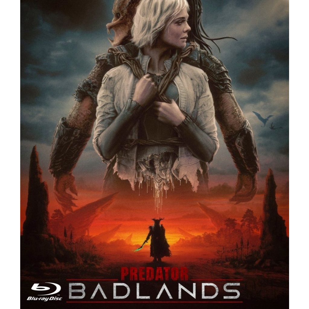 Predator Badlands (2025) บลูเรย์ Blu-ray ⭐7.8/10 Elle Fanning