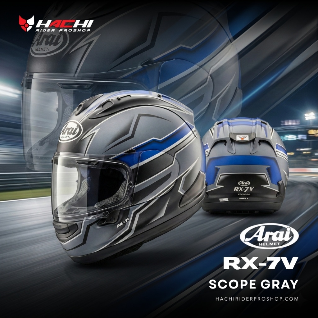 ARAI RX-7V - Scope Gray