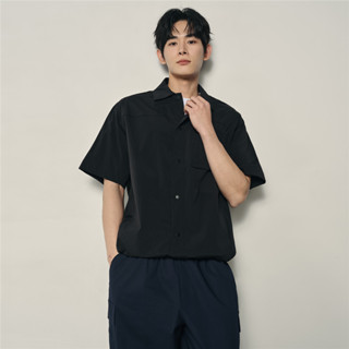 GIORDANO (Korea Collection) เสื้อเชิ้ตผู้ชาย Men's Oversize …