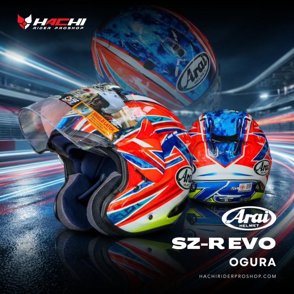 ARAI SZ-R EVO - Ogura