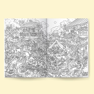 Winter Memo สมุดระบายสี 24 หน้า ขนาด 19x26.88cm
