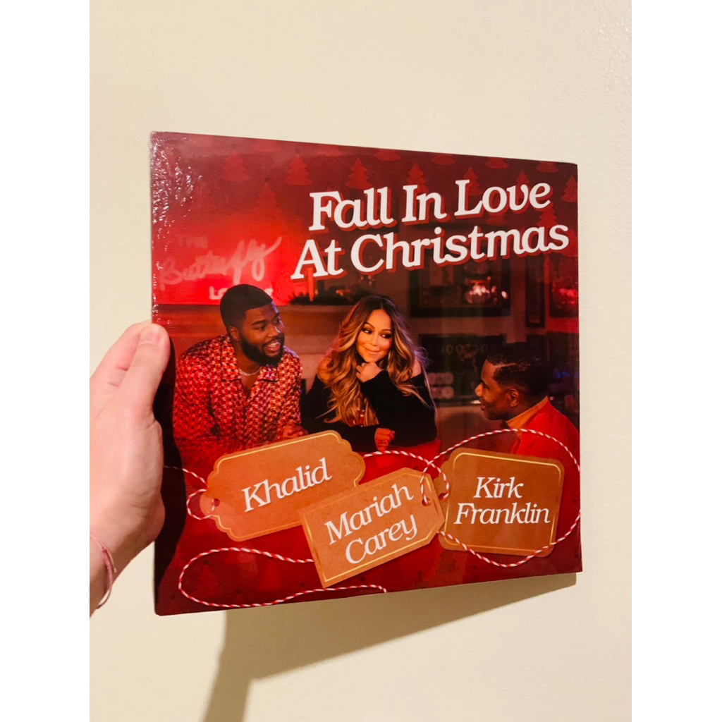 Mariah carey fall in love at Christmas vinyl แผ่นเสียง not CD SEALED