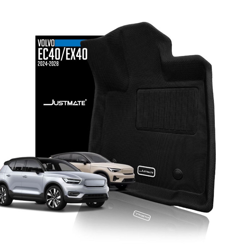 [JUSTMATE] VOLVO พรมปูพื้นรถยนต์ EC40 / EX40 / XC40 2024 - 2028