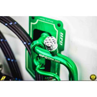 ฝาครอบจุกแอร์HPD Billet ชิ้นงานอลูมิเนียมไดร์สี