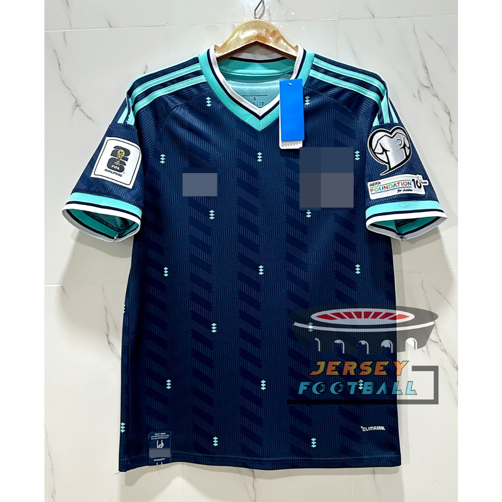 มาใหม่ !! เสื้อกีฬาฟุตบอลโลก ทีมชาติ เยอsมัu ปี 2026 ชุดเยือน Away เกรดแฟนบอล 3A ใหม่ล่าสุดพร้อมชื่อเบอร์นักเตะในทีม