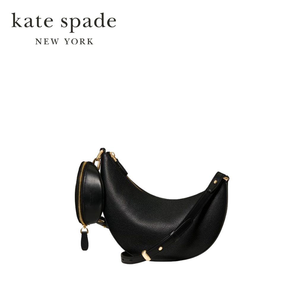 Kate Spade New York กระเป๋าสะพายข้างรุ่น Duo Crossbody Bag KM218 001 สี Black