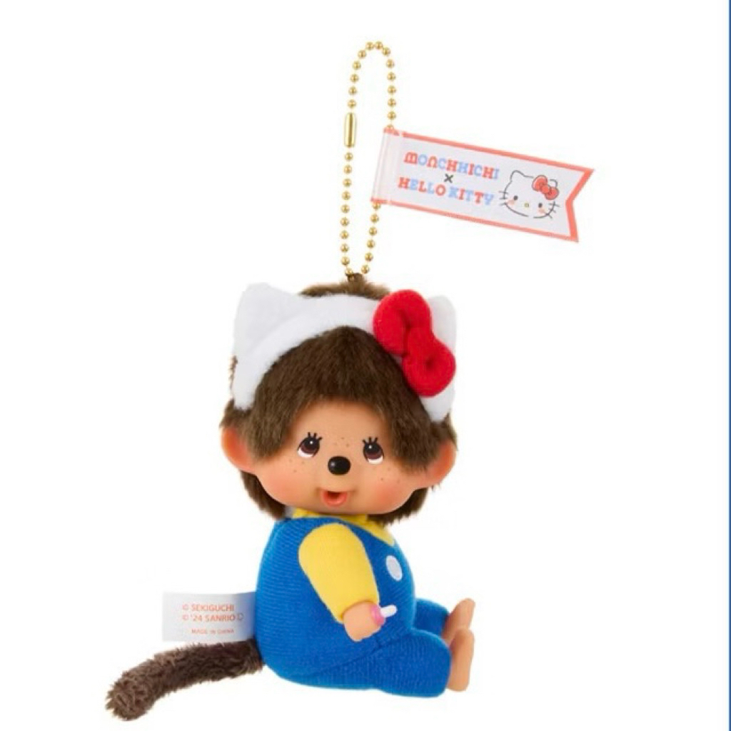 พร้อมส่ง ของแท้💯🥰Kitty x Monchhichi 50th Anniversary💗