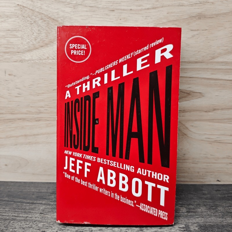 ⭐Inside Man - Jeff Abbott 🏷️1167766