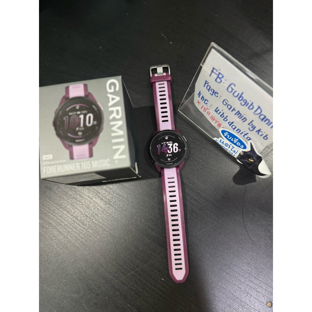 garmin fr165 music สภาพใหม่ ใช้น้อย มือสอง