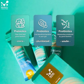 {🧸ส่งทันที : ลดในไลฟ์} เซ็ตคู่ MEDAILY PRO FIBER and MEDIREAL เมดเดลี่ย์ โปรไฟเบอร์ เมดีสส์ คู่เมดดิเรียล MEDESE