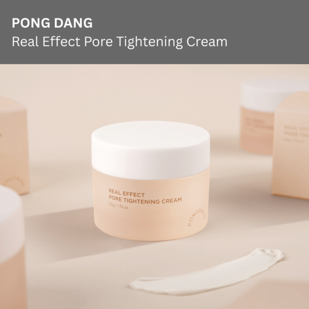 pong dang Real Effect Pore Tightening Cream (Normal, Sensitive, Oily, Dry) 1290 บาท