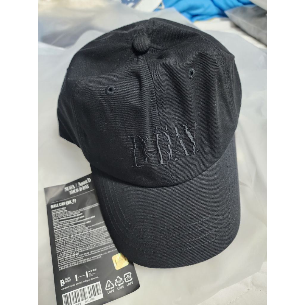 SUGA | Agust D TOUR 'D-DAY' Official MD Ball Cap (Black)