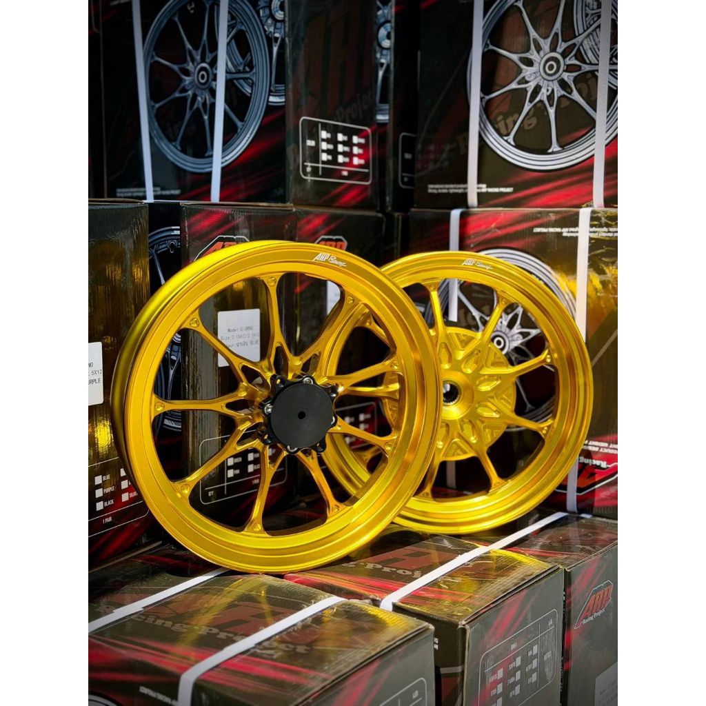 ล้อแม็ก CNC แบรนด์ARP HONDA GIORNO 9ก้าน ใหม่ล่าสุด