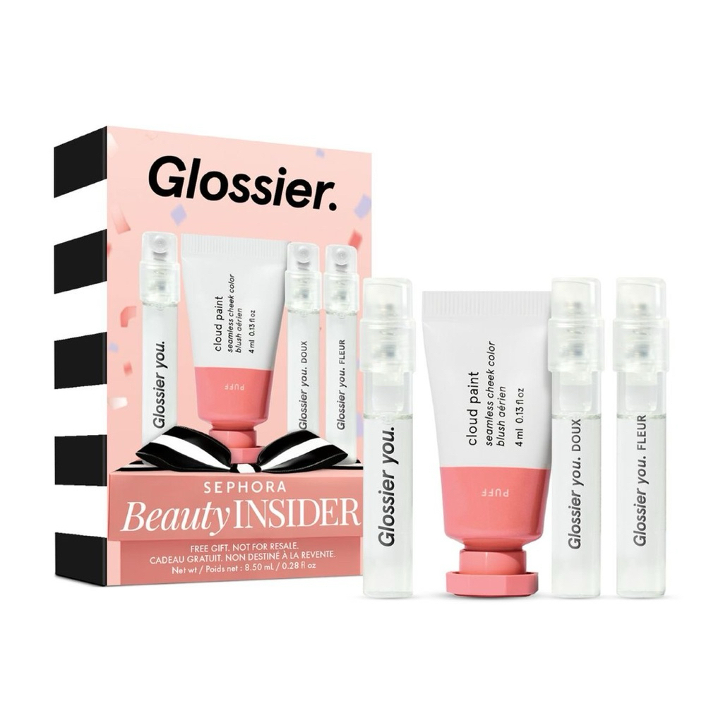 (แท้/พร้อมส่ง) 💗🦋Sephora 2026 Glossier set blush