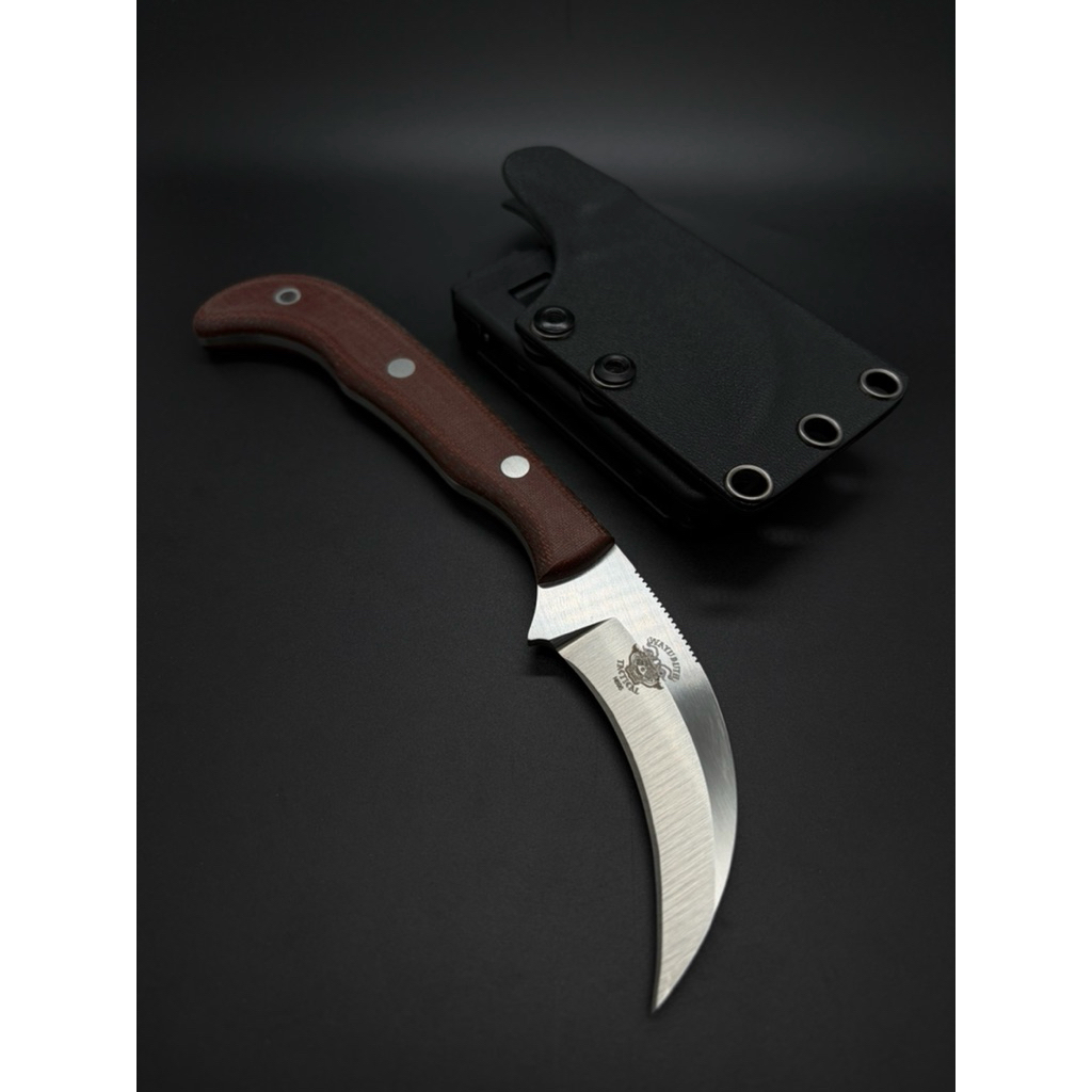 Wayubuth Tactical (วายุบุตร แทคติคอล) – มีดพก EDC/Tactical N695 งานแฮนด์เมดพร้อมซอง Kydex