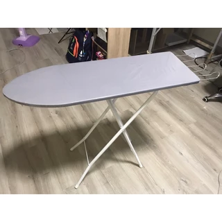 พื้นเทา โต๊ะรีดผ้า6ระดับ แบบยืนรีด Inmyhomeโต๊ะรีดผ้า ปรับระดับได้ 6 ระดับ ผ้าคอตตอนพื้นเทา