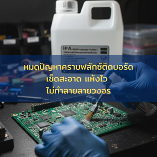 Isopropyl Alcohol (IPA) 99% - บริสุทธิ์สูง สำหรับล้างแผงวงจร, เช็ดคราบน้ำมัน, ผสมน้ำยาทำความสะอาด ผสมน้ำยาทำความสะอาด