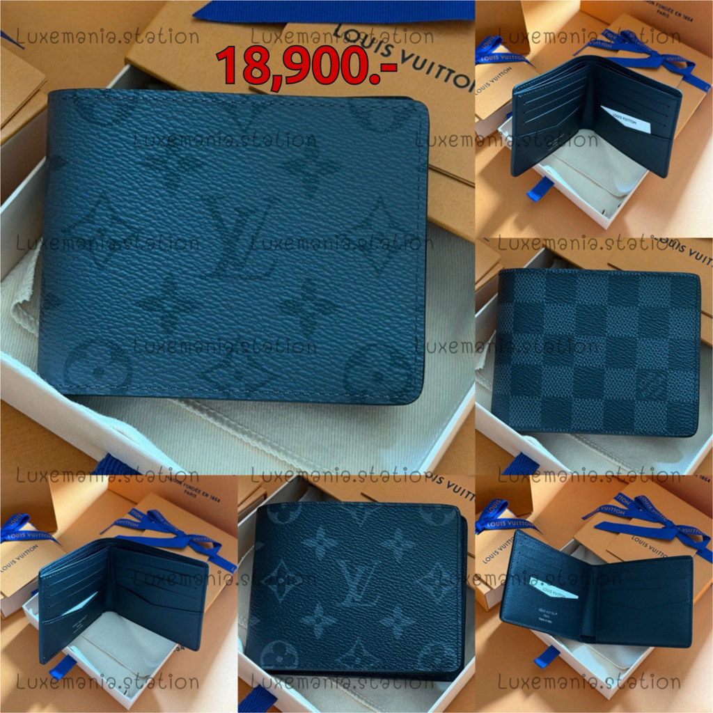 🇹🇭👜[พร้อมส่ง]: LV Slender Men Wallet รับลายไหนแจ้งทางแชทได้ค่า ‼️ก่อนกดสั่งรบกวนทักมาเช็คสต๊อคก่อนนะ