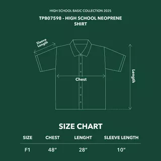 Highschool Basic Collection : Relax Comfy neoprene Shirt เสื้อเชิ้ต คอปก คอมฟีนีโอพรีน - TPB07598