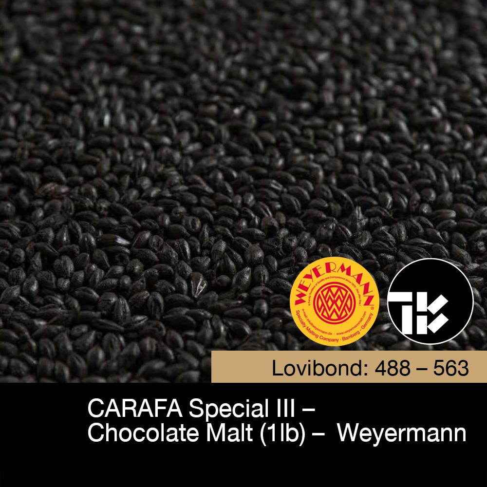 CARAFA Special III – Chocolate Malt (1lb) – Weyermann