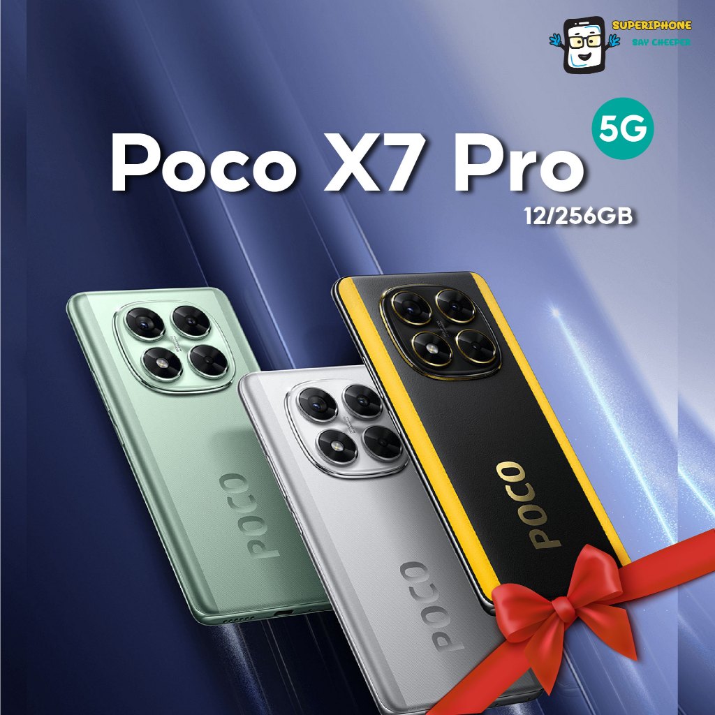 Poco x7 pro รุ่น 5G(12/256GB) จอ 6.67 นิ้ว l Dimensity 8400-Ultra(By Shopee  SuperTphone1234)
