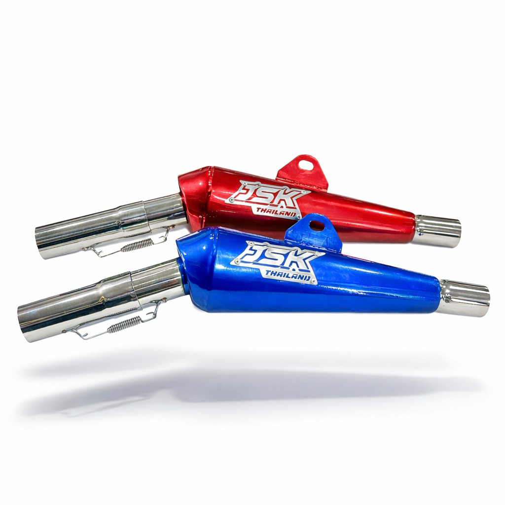 ท่อย่นทรงเชง งานJSK พร้อมคอท่อ (เป็นงานทำตามออเดอร์ อาจใช้เวลา1-3วันในการเตรียมส่ง)