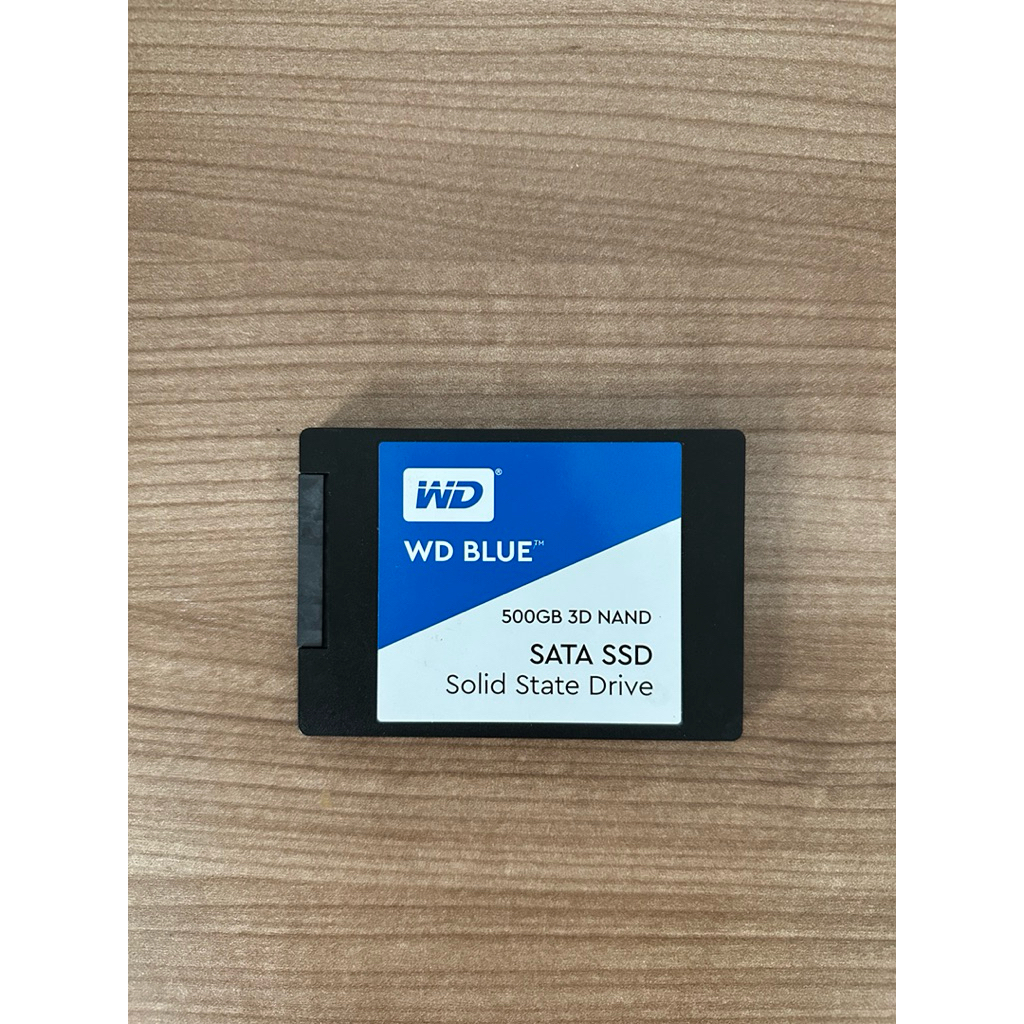 SSD SATA / WD Blue 500GB 3D NAND SATA SSD มือสองสภาพใหม่ / model: WDS500G2B0A