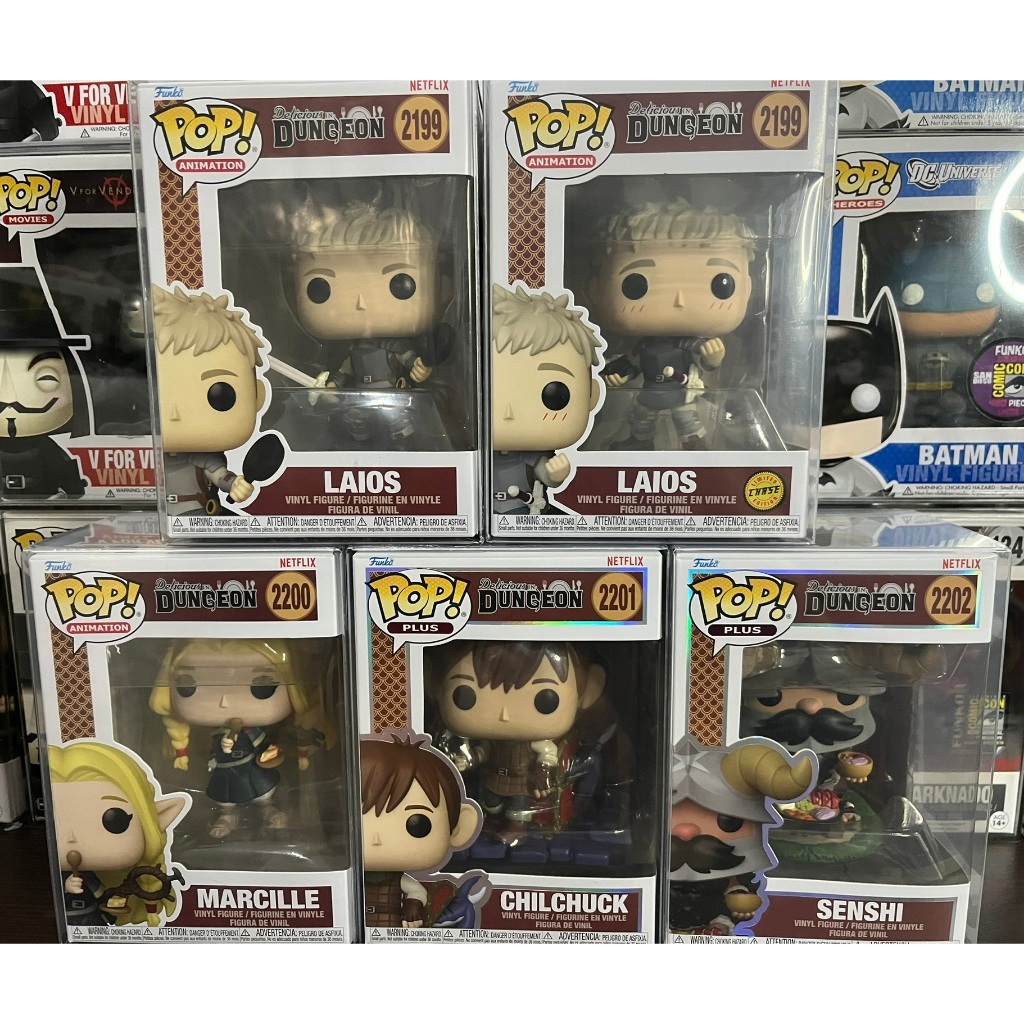[พร้อมส่ง] ฟิกเกอร์ Funko Pop เซ็ทอนิเมะ Delicious in Dungeon มือหนึ่ง