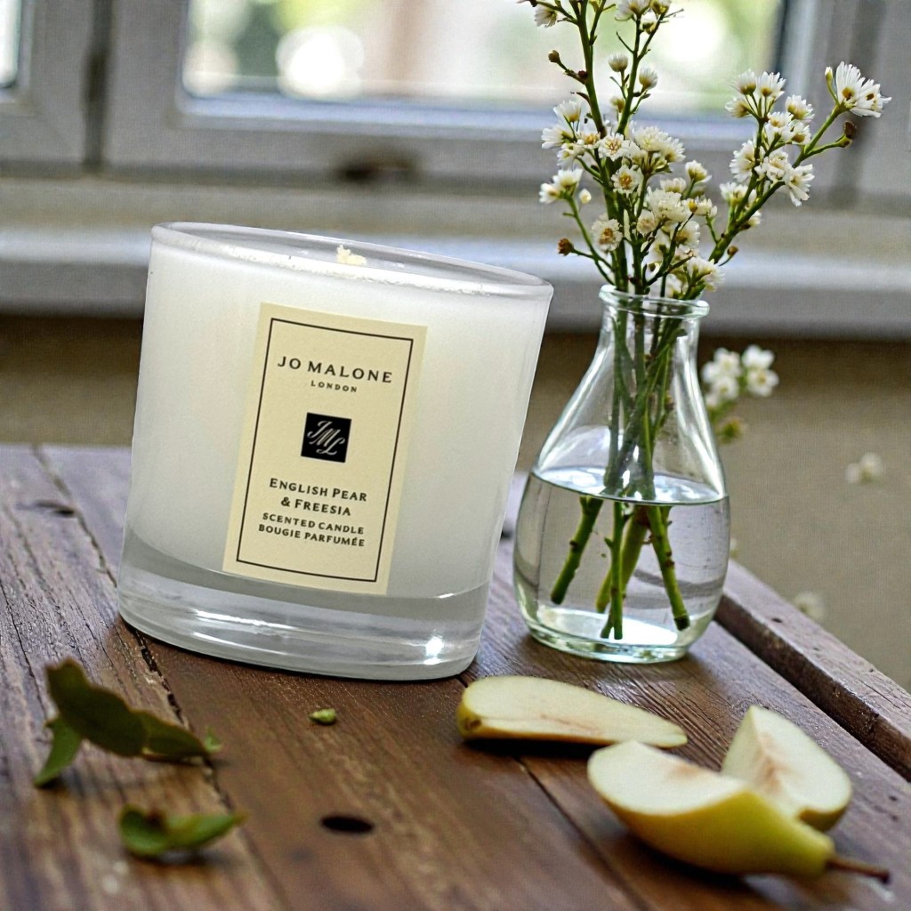 เทียนหอม Jo Malone English Pear & Freesia Scented Candle 35 g. ไม่มีกล่อง