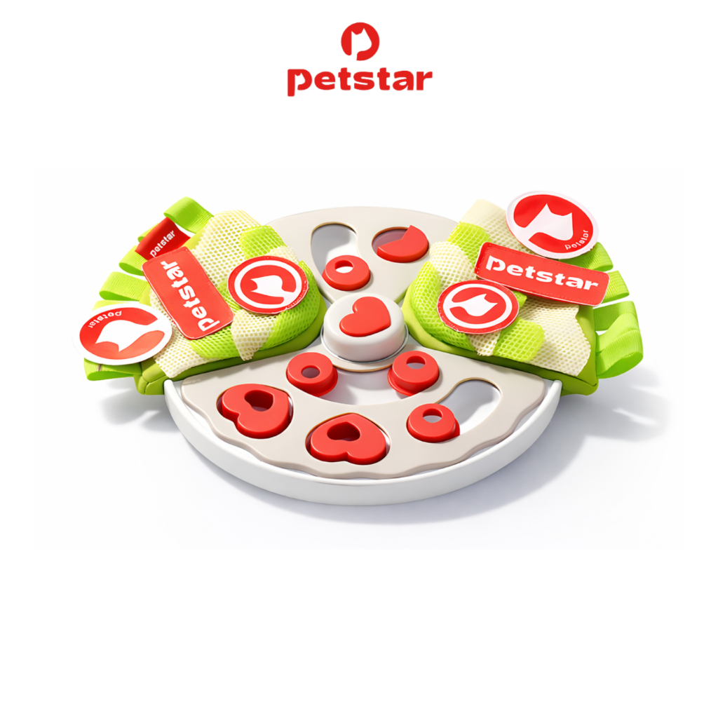 Petstar ของเล่นสุนัข ของเล่นสัตว์เลี้ยง Interactive Puzzle Toy ซ่อนขนม เสริมทักษะ ฝึกสมองสุนัข ของเล่นฝึกการคิด