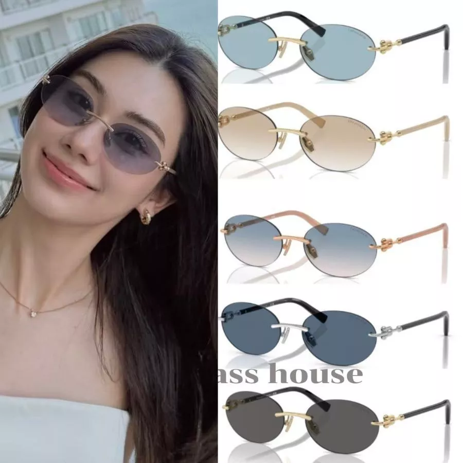 แว่นกันแดด Tiffany & Co. Rimless รุ่น TF3104D ของแท้ 100% พร้อมอุปกรณ์