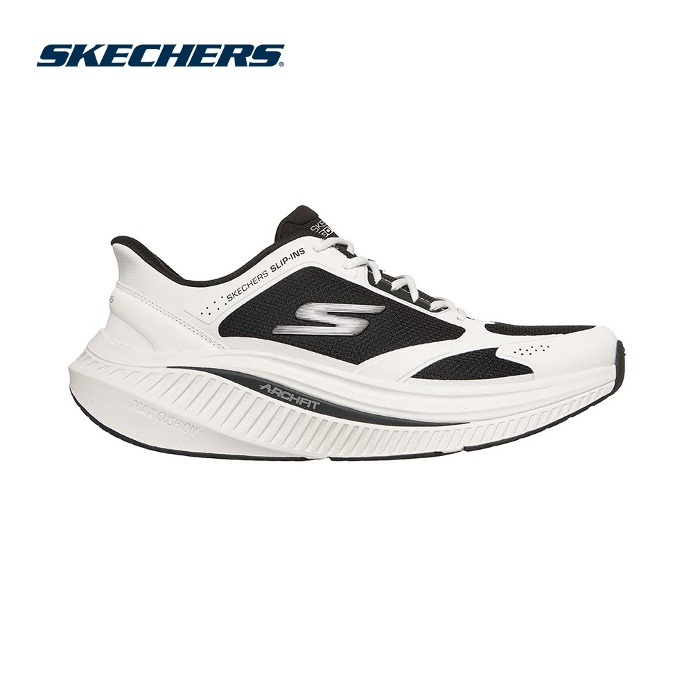 Skechers สเก็ตเชอร์ส รองเท้าผู้ชาย Men GOwalk Maxcush Archfit Shoes - 216351-WBK