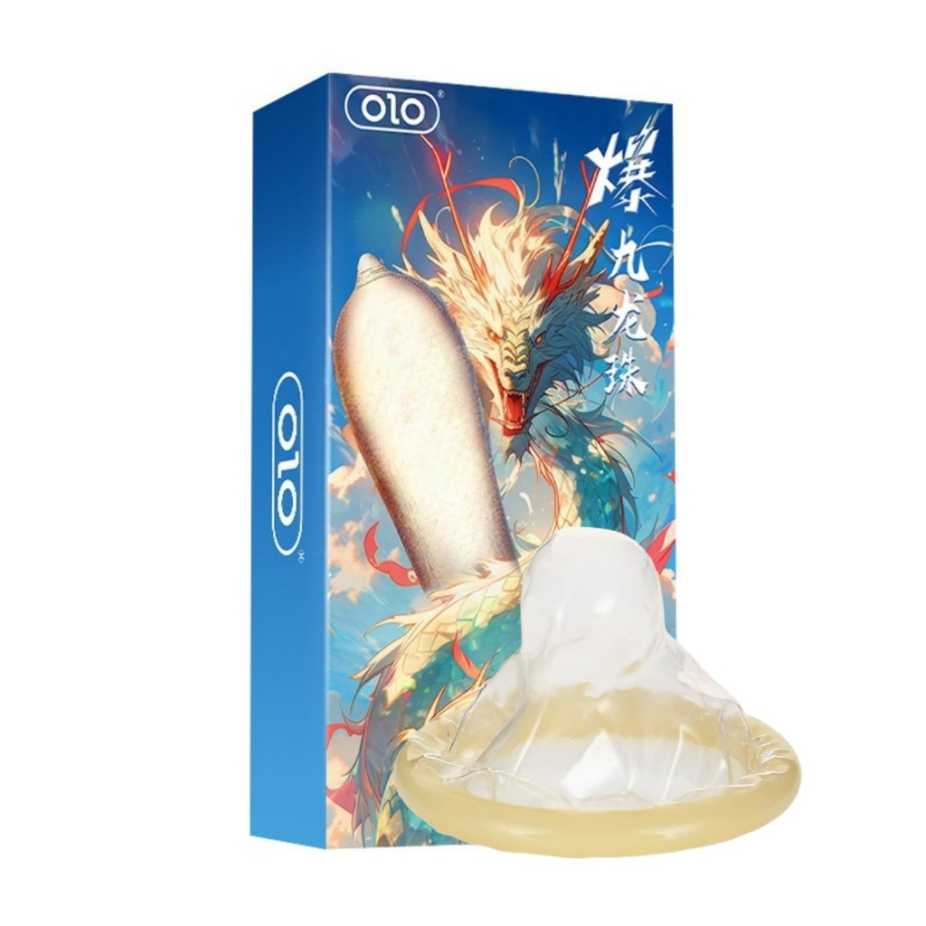 ถุงยางอนามัย OLO / ถุงยางอนามัย / ขนาด 52（condom-Size 52）1 กล่อง（1+1）