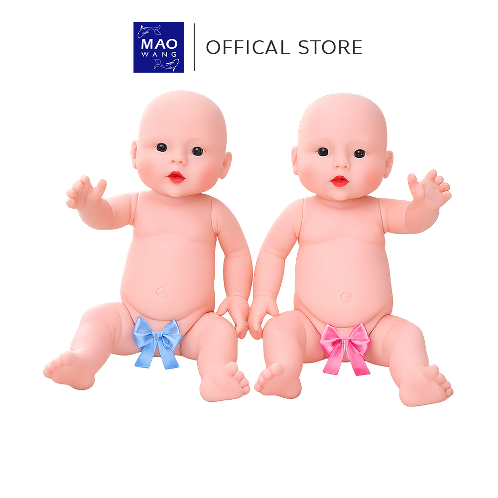 ตุ๊กตาทารกจำลองทั้งตัว แบบเสมือนจริง ทนต่อน้ำ แขนขาขยับได้ เหมาะสำหรับฝึกอาบน้ำ และสอนดูแลเด็ก