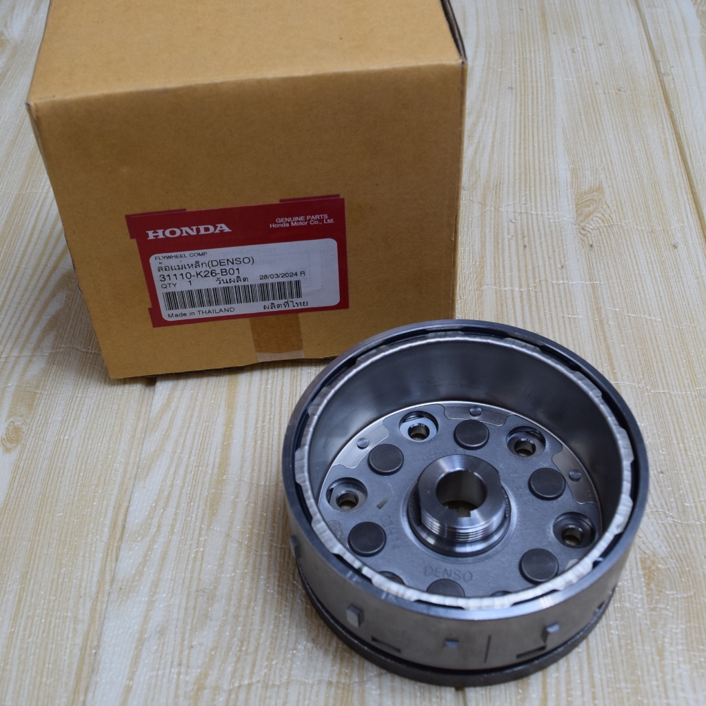 ล้อแม่เหล็ก (DENSO) MSX125 (GROM), Msx125SF แท้เบิกจากศูนย์ฮอนด้า ราคา/1ชิ้น 31110-K26-B01
