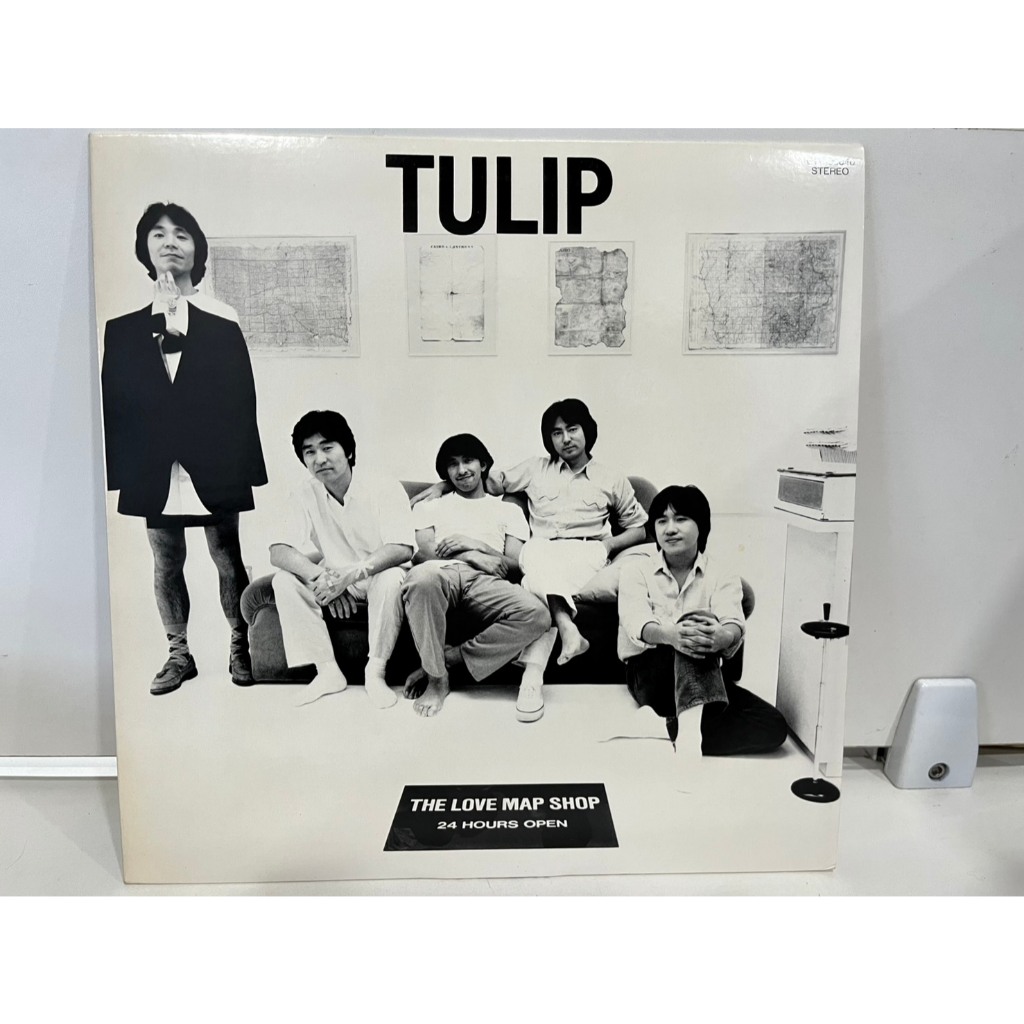 1LP Vinyl Records แผ่นเสียงไวนิล TULIP THE LOVE MAP SHOP 24 HOURS OPEN  (J5D81)