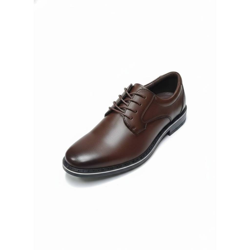 HEAVY SHOES حذاء جلد بقري برباط VB2611 ‏(لونان) — صورة 6