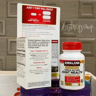 Kirkland Triple action Joint Health 110 เม็ด ทานได้ 110 วัน Exp.09/2028